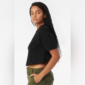 Bella+Canvas Jersey Crop tee